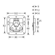 Cierre empotrado Medianto